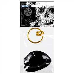 Pirátská sada náušnice s páskou